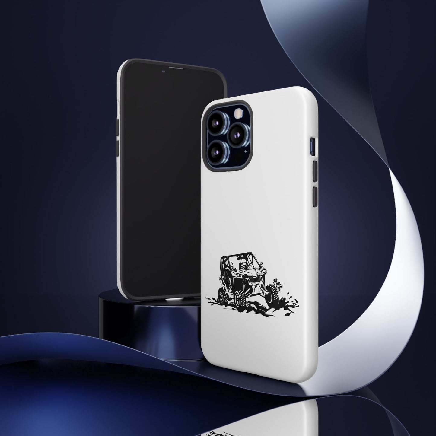 Slingin' Mud Side By Side iPhone Case
