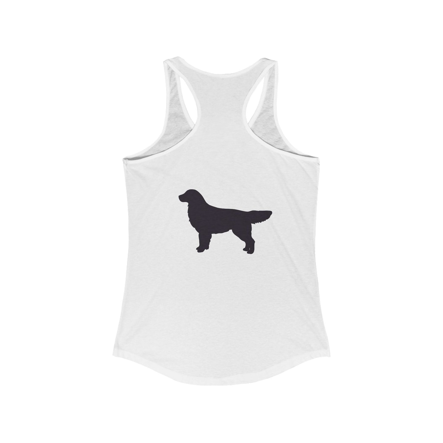 Golden Silhouette Women's Racerback Tank