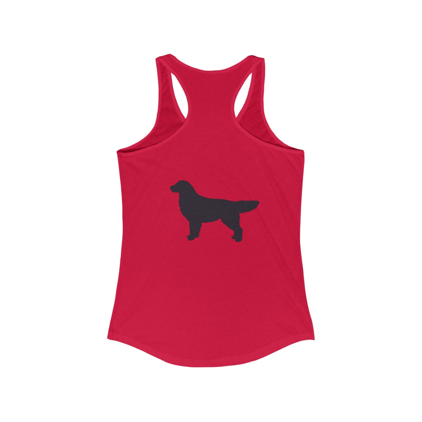 Golden Silhouette Women's Racerback Tank