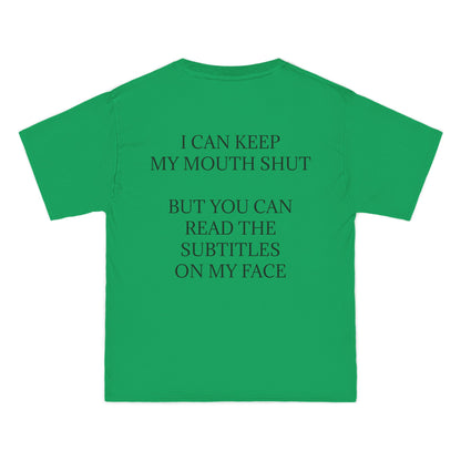 Subtitles Men's Short-Sleeve Crewneck Tee