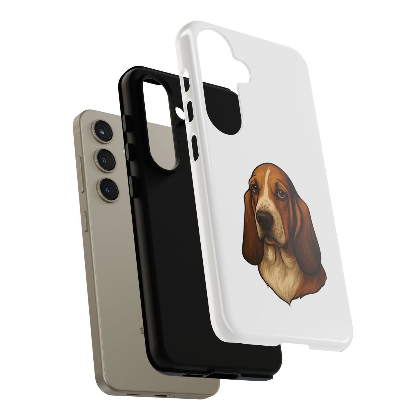 Basset Hound Head Samsung Case