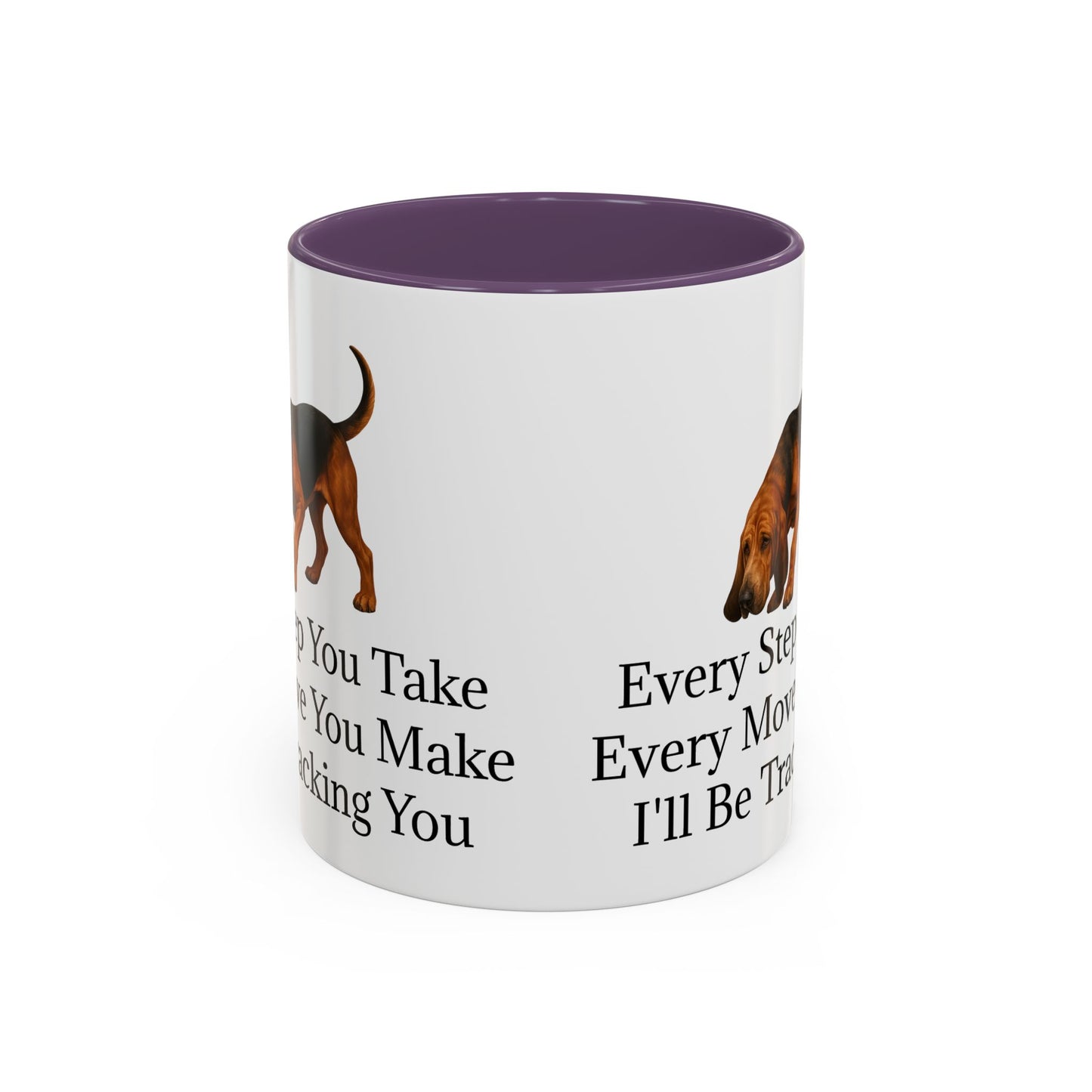 Tracking You 2-Tone Coffee Mug
