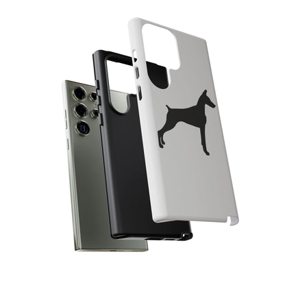Doberman Silhouette Samsung Case