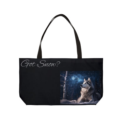 Got Snow? Weekender Tote Bag