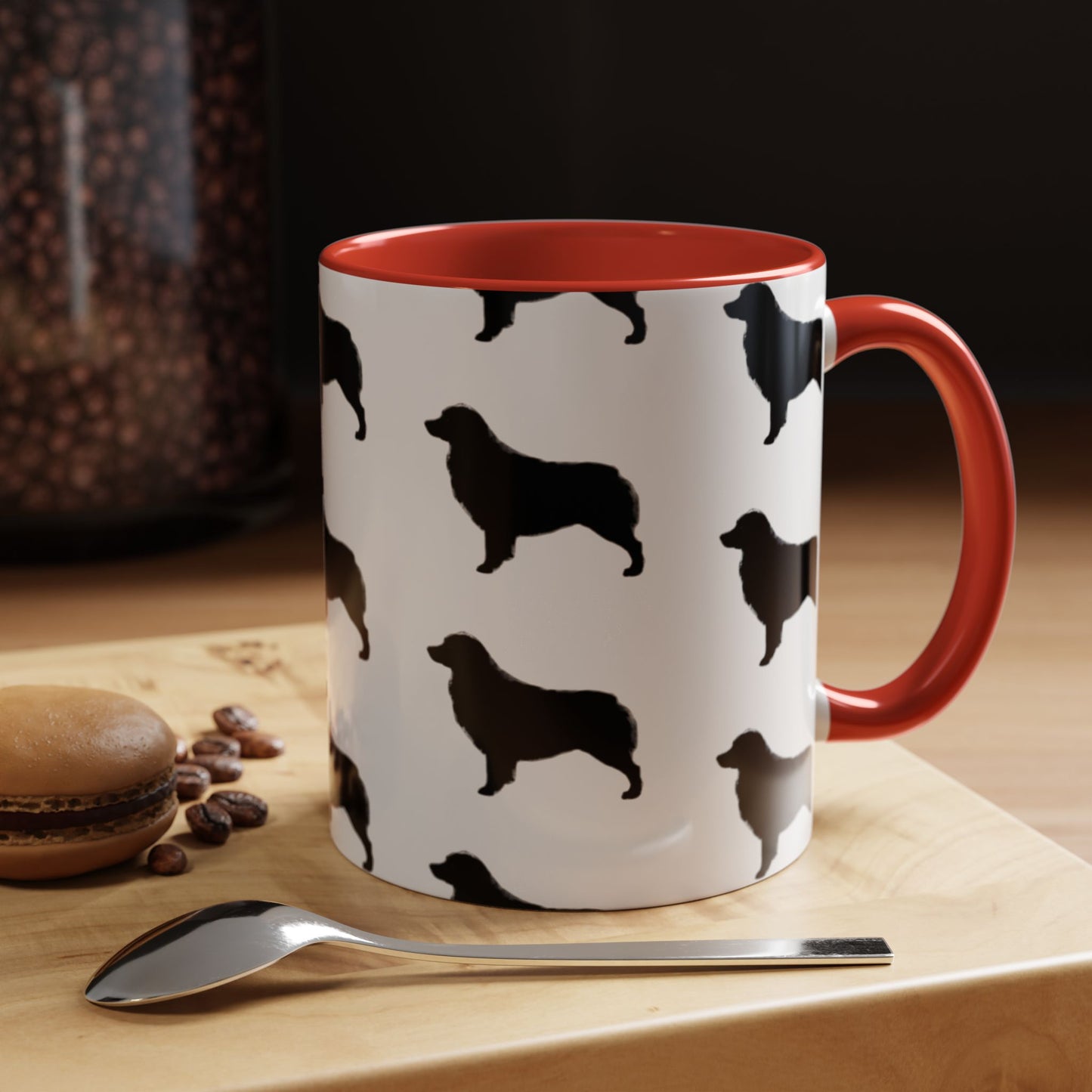 Aussie Silhouette 2-Tone Coffee Mug