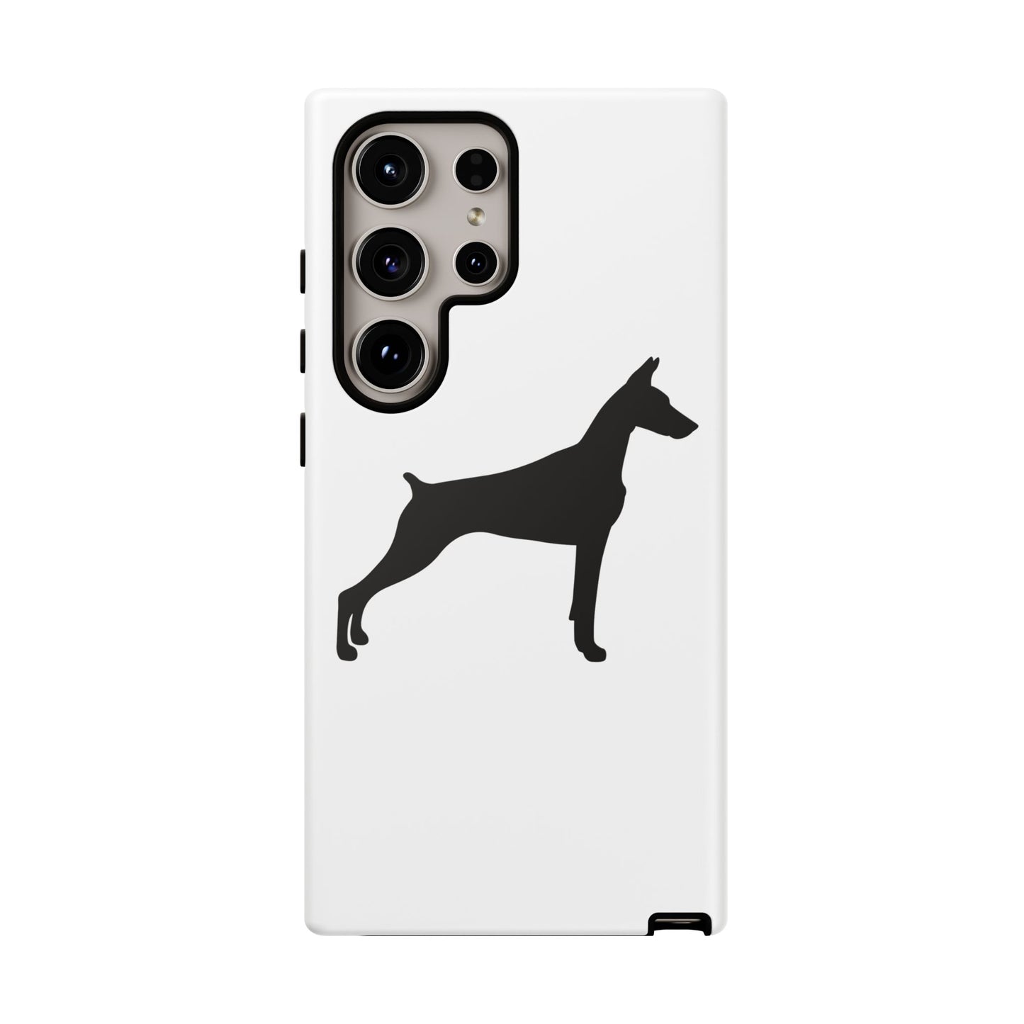 Doberman Silhouette Samsung Case