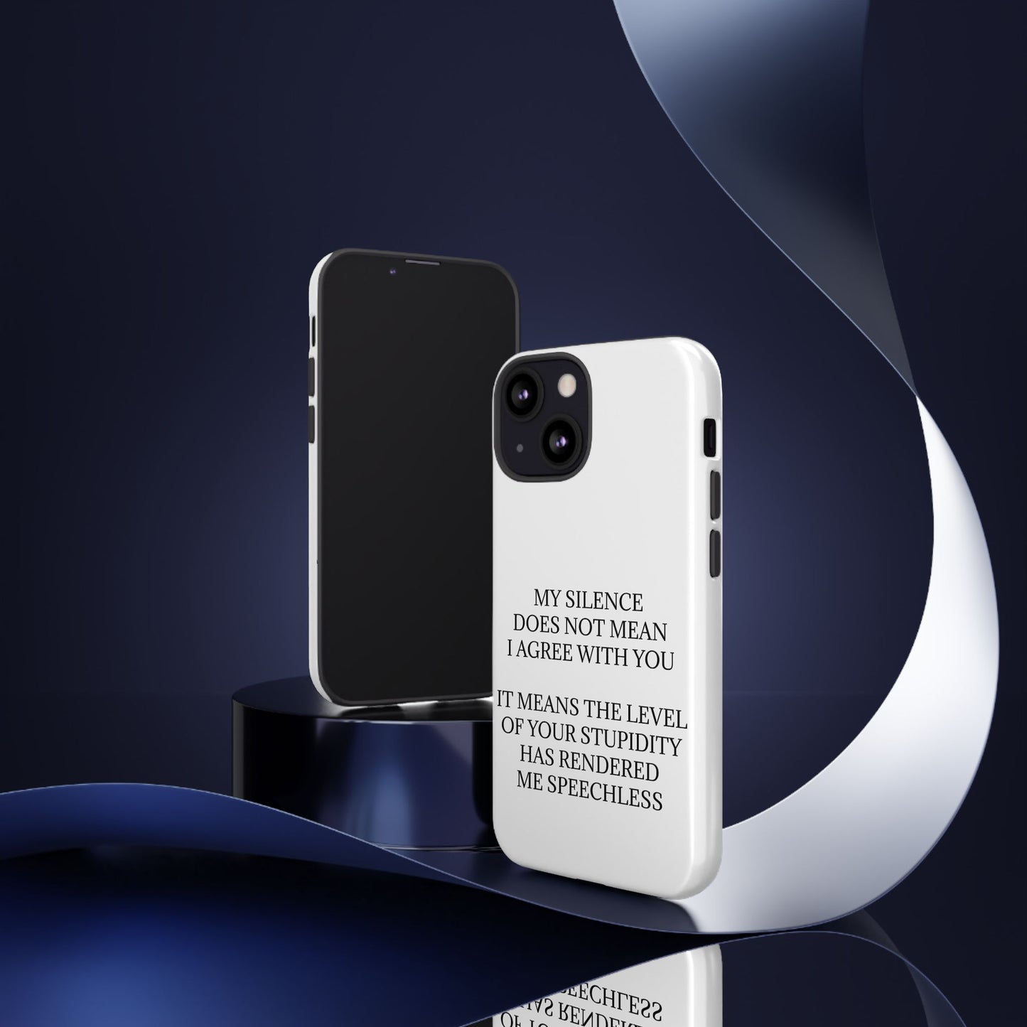 Speechless iPhone Case