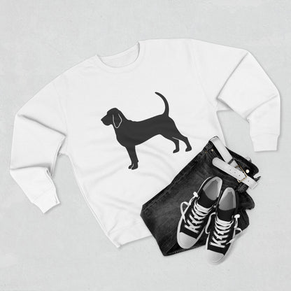 Bloodhound Silhouette Unisex Crewneck Sweatshirt