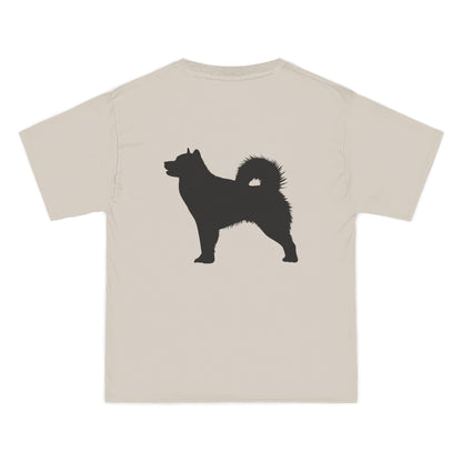 Malamute Silhouette Men's Short-Sleeve Crewneck Tee