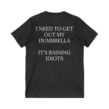 Dumbrella Unisex Short Sleeve V-Neck Tee