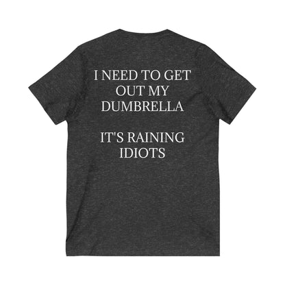 Dumbrella Unisex Short Sleeve V-Neck Tee