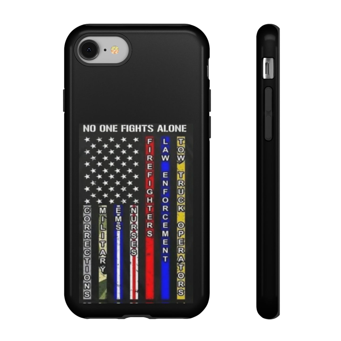 No One Fights Alone iPhone Case