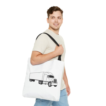 Semi Truck Tote Bag