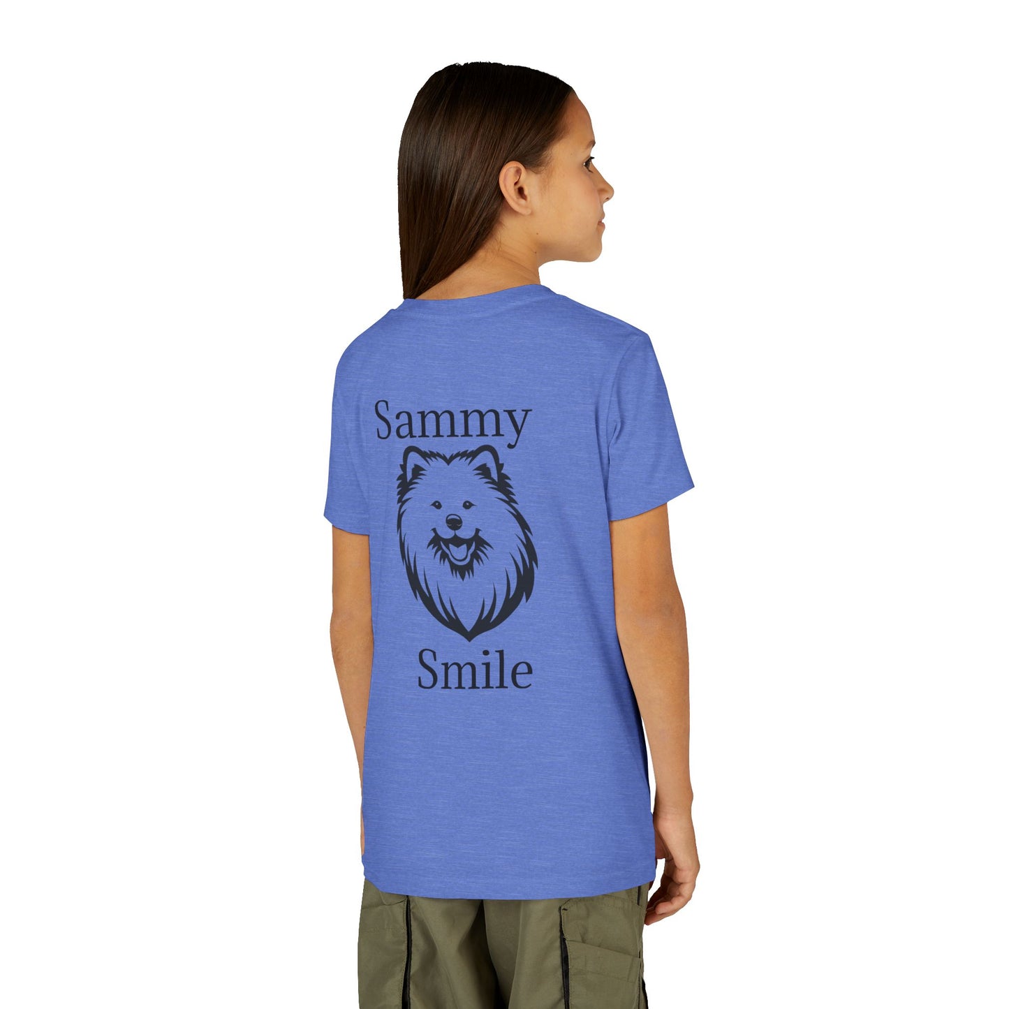 Sammy Smile Youth Unisex Short Sleeve Crewneck Tee
