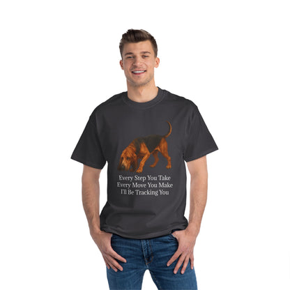 Tracking You Men's Short-Sleeve Crewneck Tee