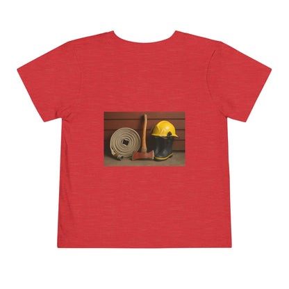 Fire/Rescue Appreciation Toddler Unisex Short Sleeve Crewneck Tee