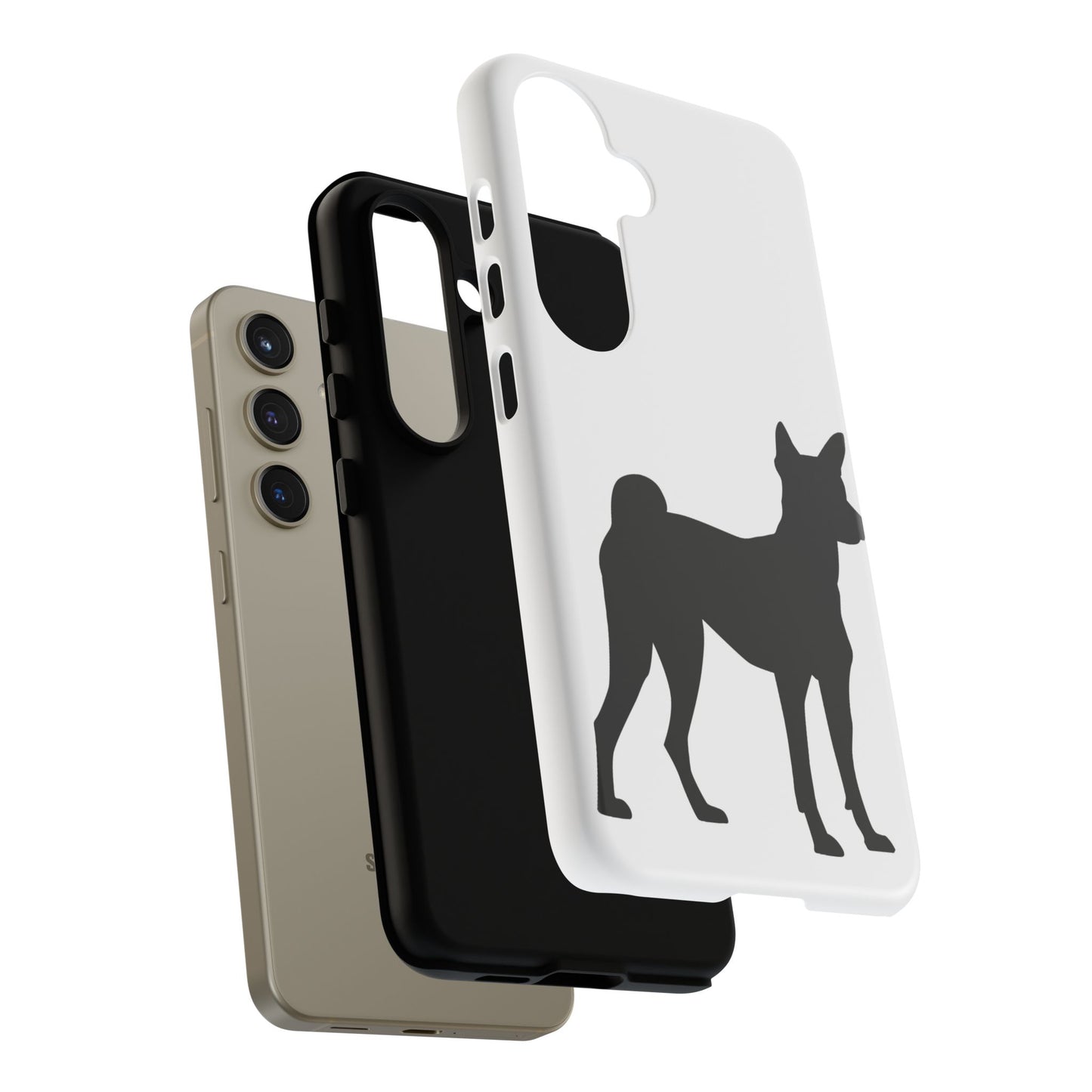 Basenji Silhouette Samsung Case