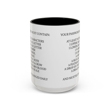 Password 2-Tone Coffee Mug
