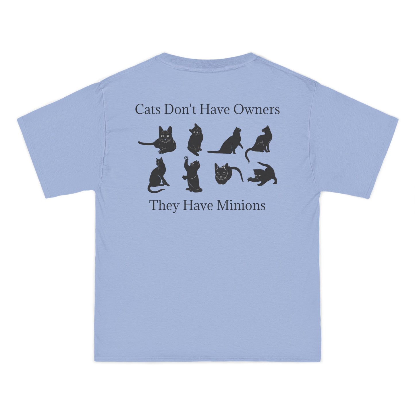 Cat Minions Men's Short-Sleeve Crewneck Tee