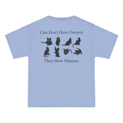 Cat Minions Men's Short-Sleeve Crewneck Tee