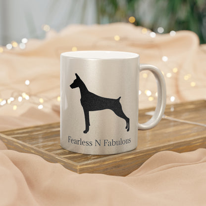 Fearless N Fabulous Metallic Coffee Mug
