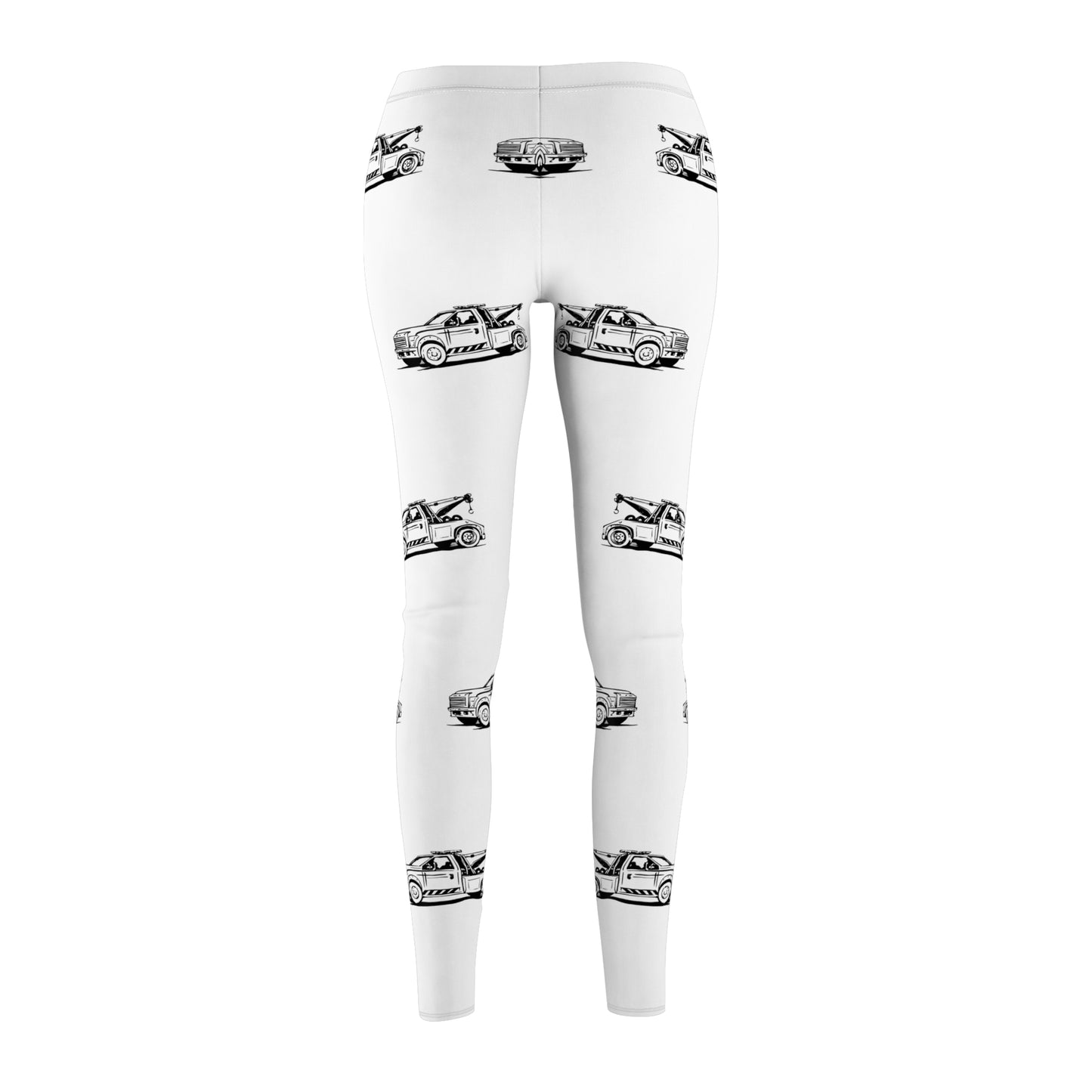 Wheel Lift Tow Truck Women's Ankle Leggings