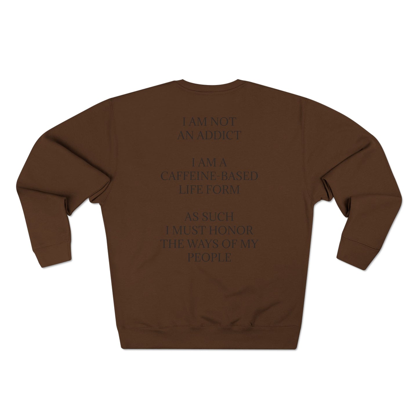 Not An Addict Unisex Crewneck Sweatshirt