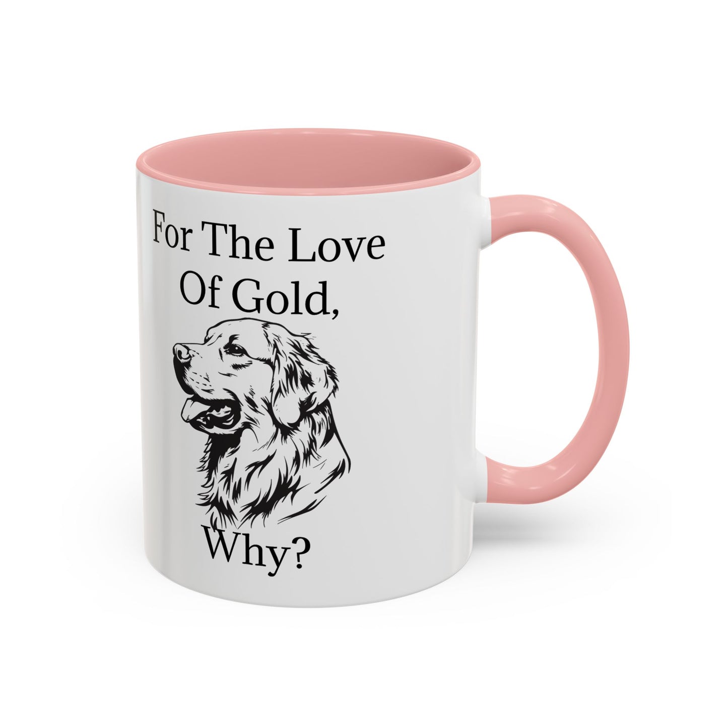 For The Love Of Gold 2-Tone Coffee Mug