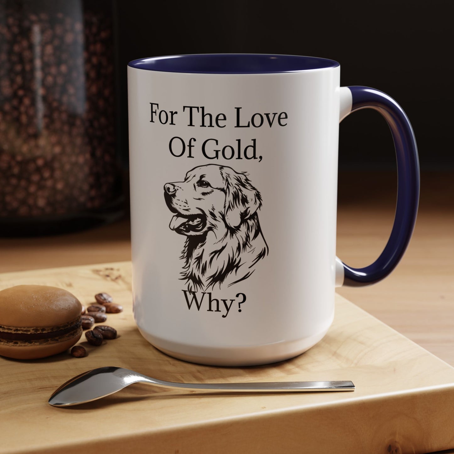 For The Love Of Gold 2-Tone Coffee Mug