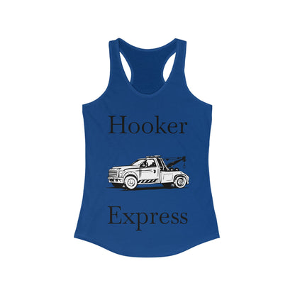 H**ker Express Wheel Lift Tow Truck Women's Racerback Tank