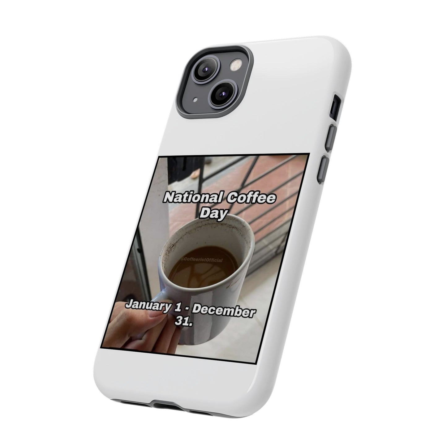 National Coffee Day iPhone Case