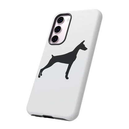 Doberman Silhouette Samsung Case