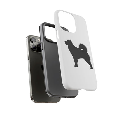 Malamute Silhouette iPhone Case