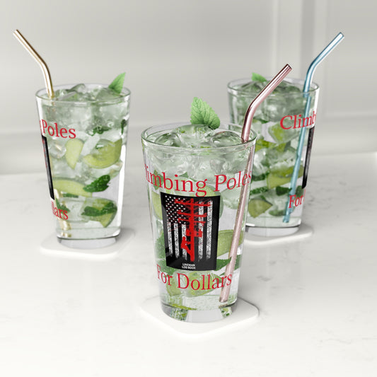 Climbing Poles Drinking Glass
