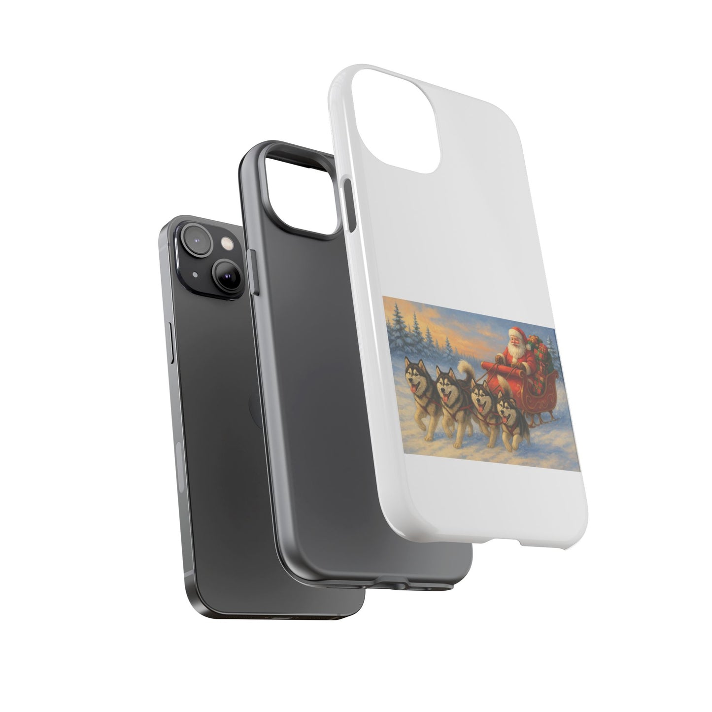 Dashing Through The Snow iPhone Case