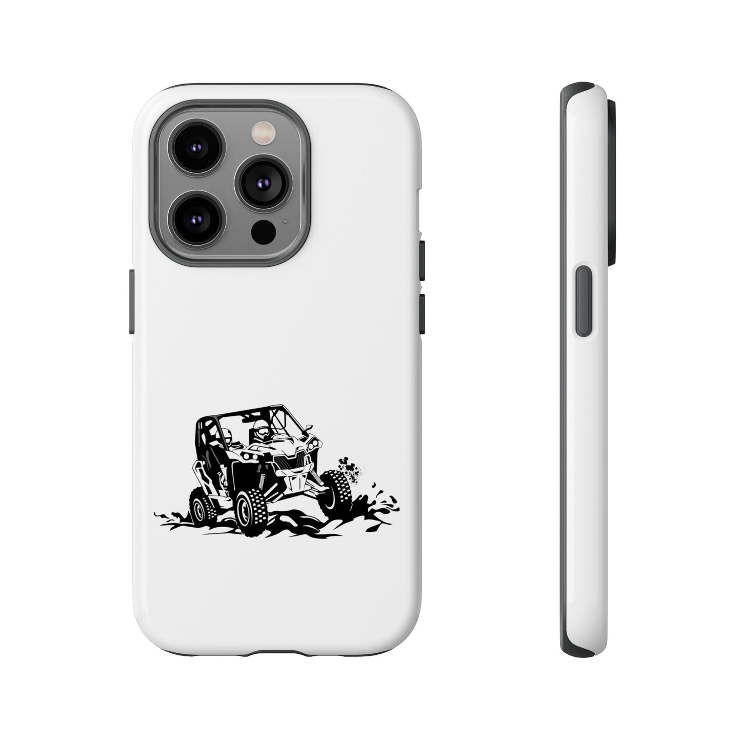 Slingin' Mud Side By Side iPhone Case