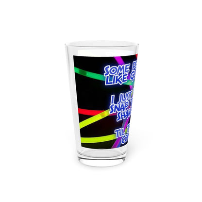 Glow Sticks Drinking Glass
