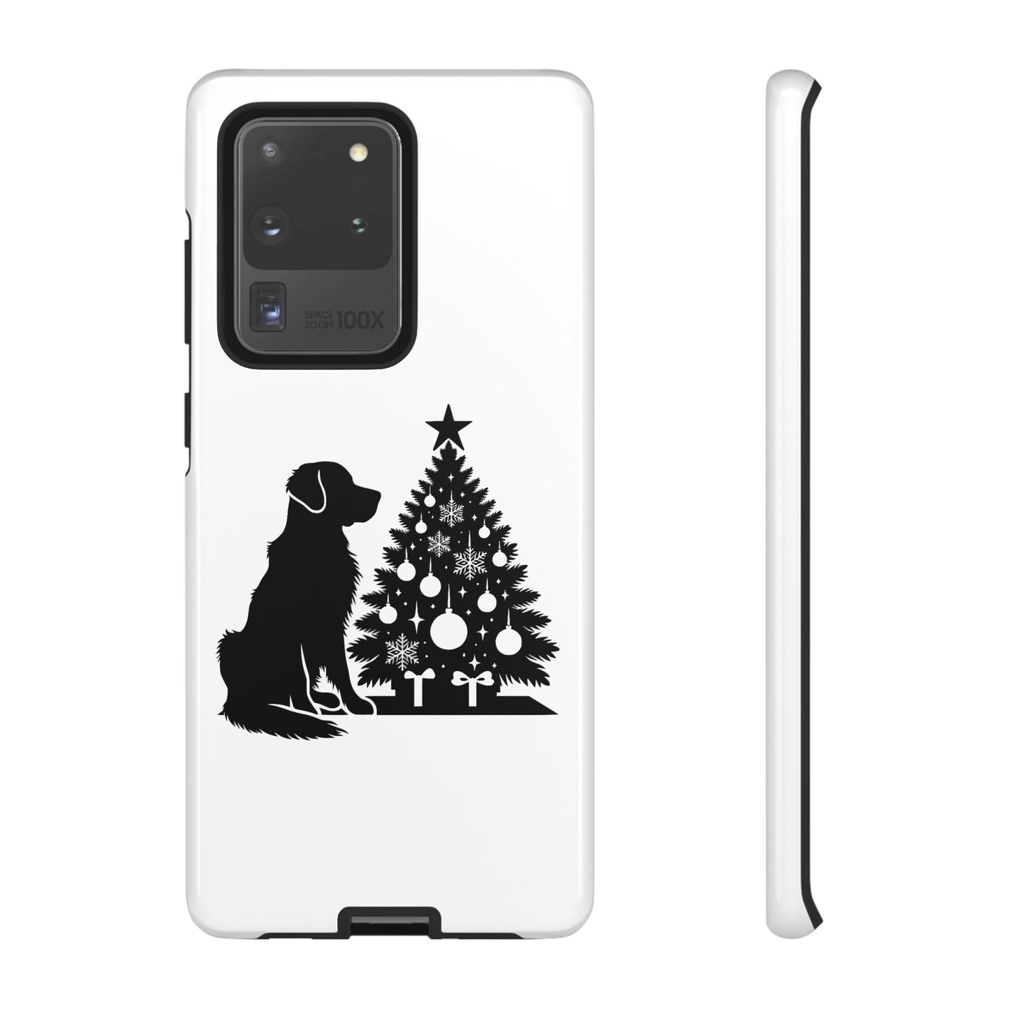 Golden Christmas Tree Samsung Case
