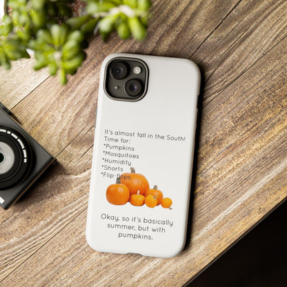 Fall In The South iPhone Case