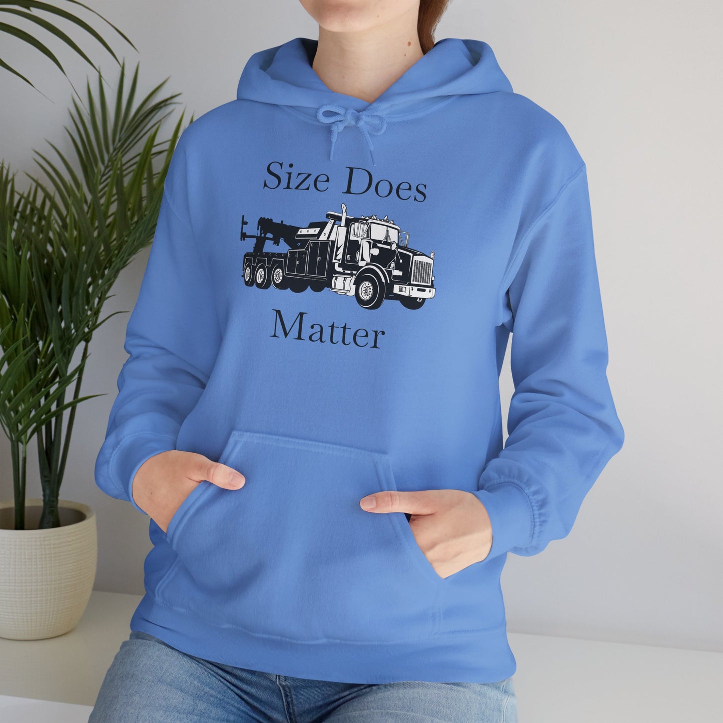 Size Does Matter Unisex Hoodie