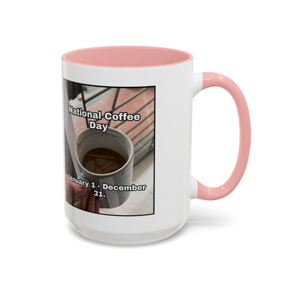 National Coffee Day 2-Tone Coffee Mug
