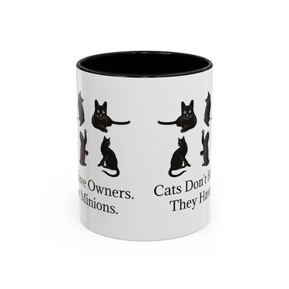 Cat Minions 2-Tone Coffee Mug