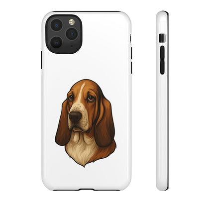 Basset Hound Head iPhone Case