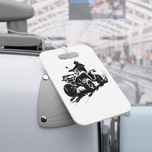 Slingin' Mud Quad Luggage Tag
