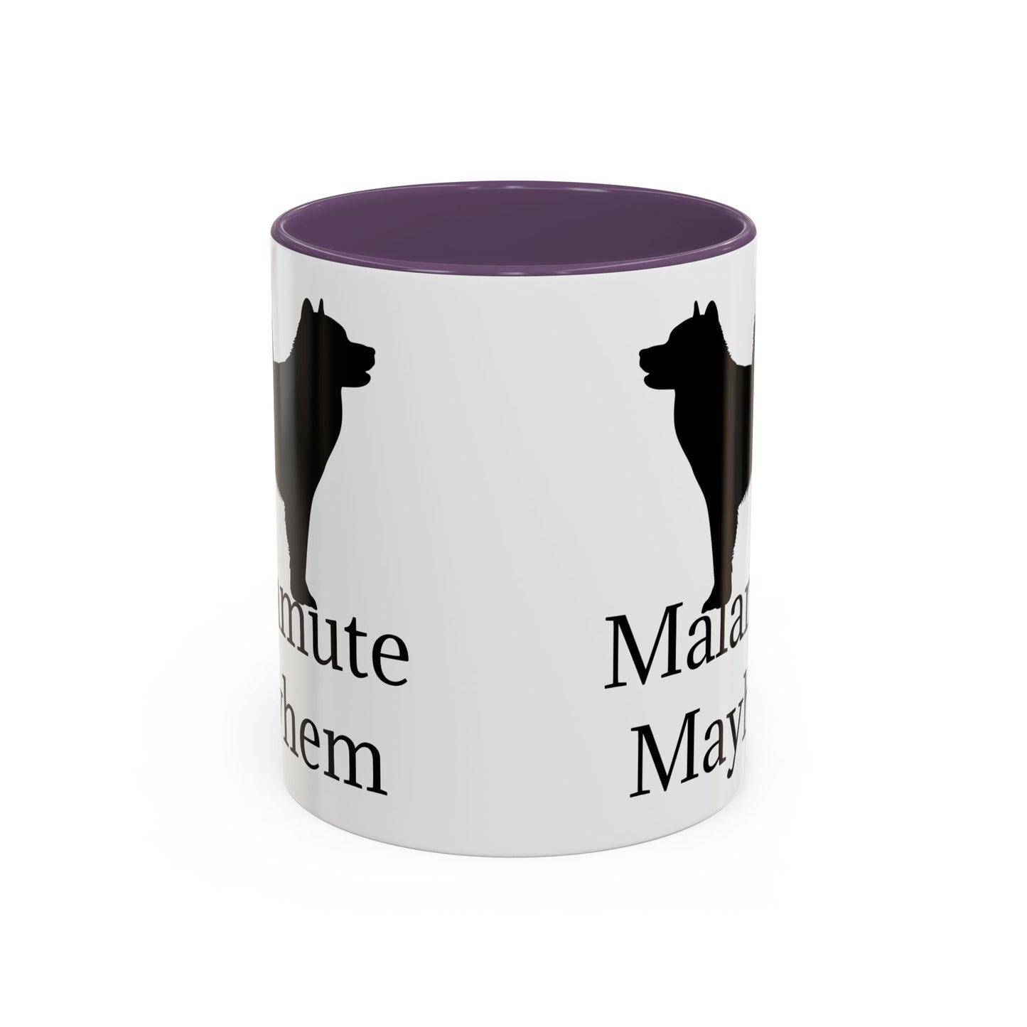 Malamute Mayhem 2-Tone Coffee Mug