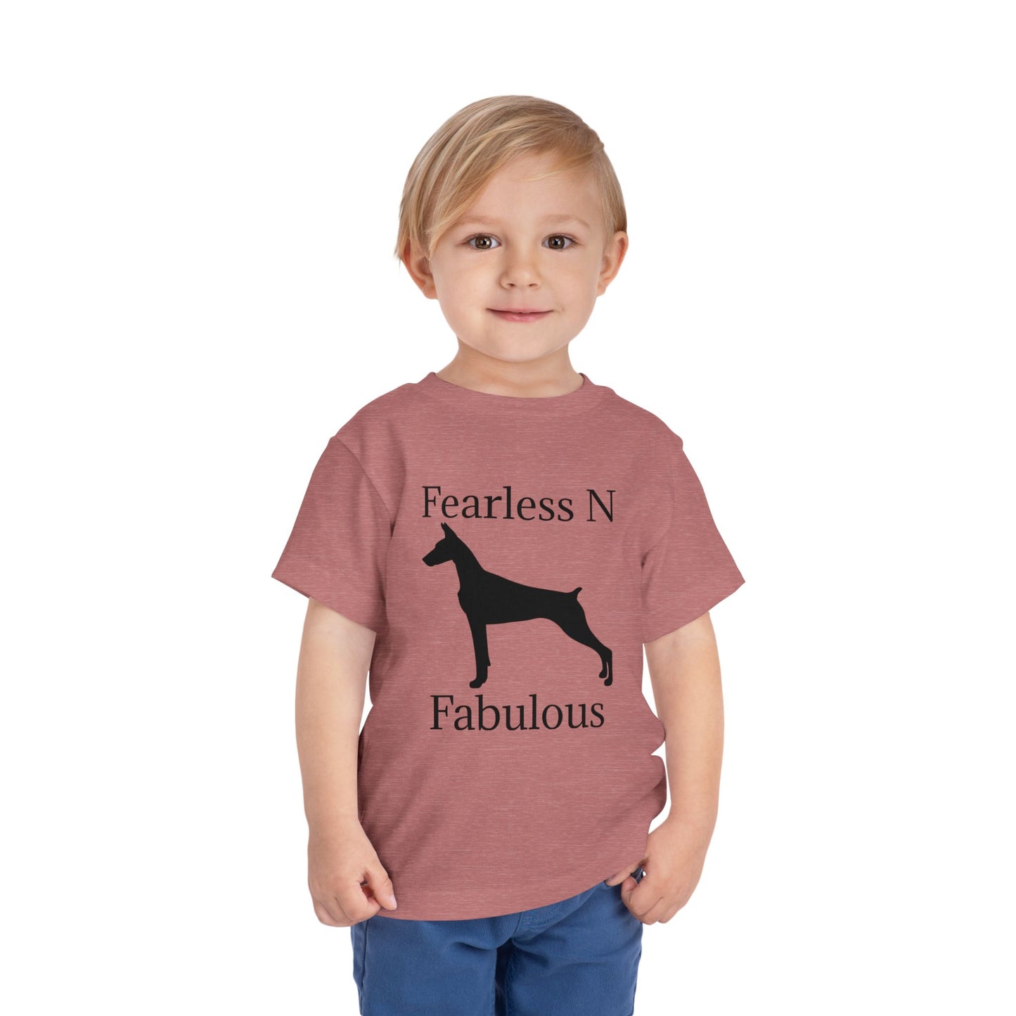 Fearless N Fabulous Toddler Unisex Short Sleeve Crewneck Tee