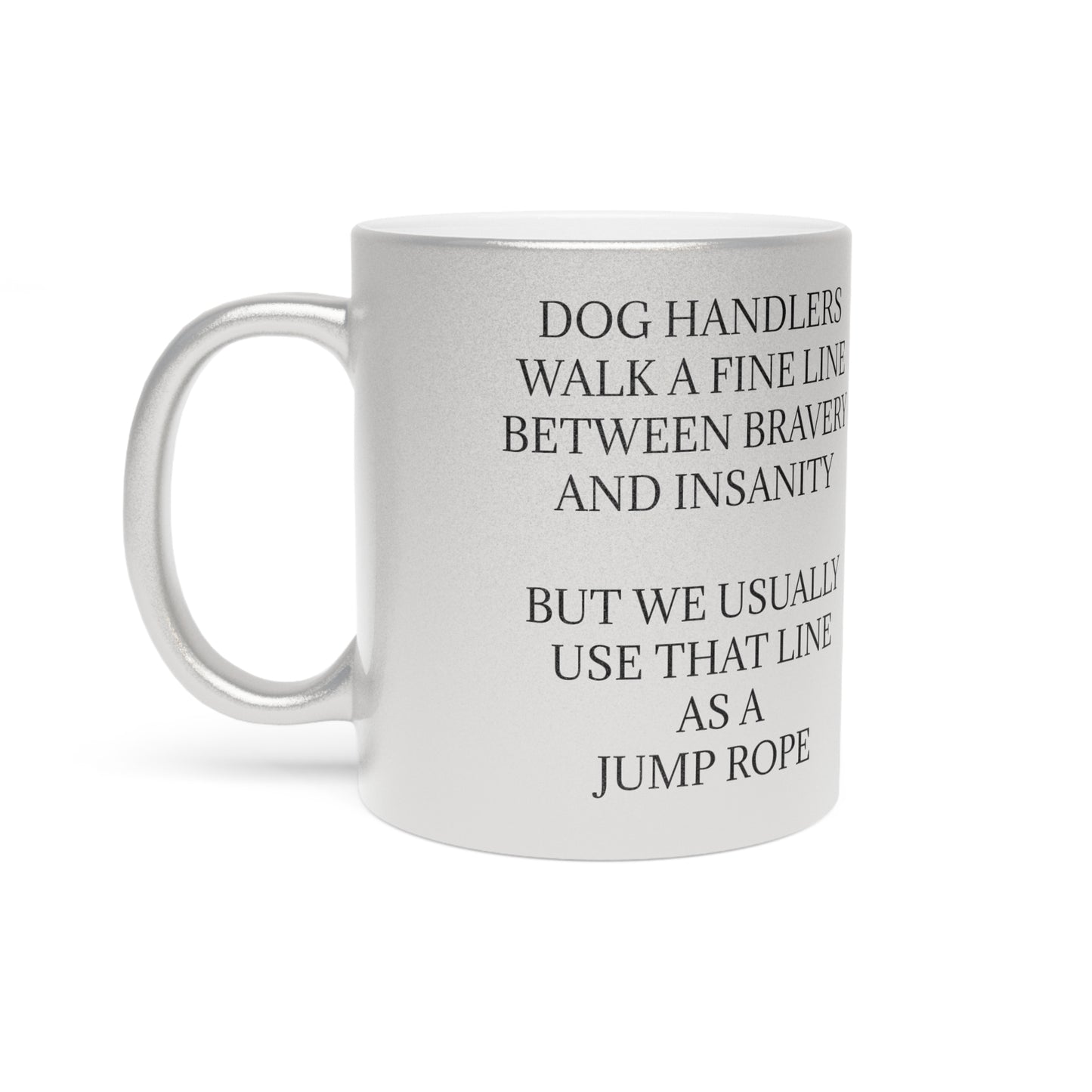 Jump Rope Metallic Coffee Mug