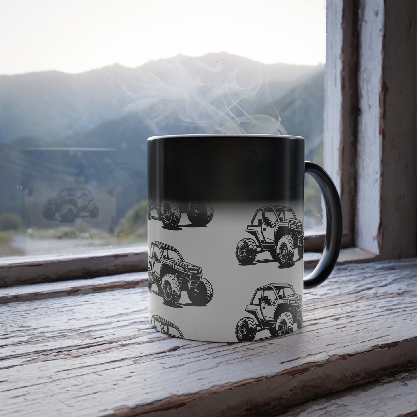 Off The Beaten Path Side By Side Color Changing Mug