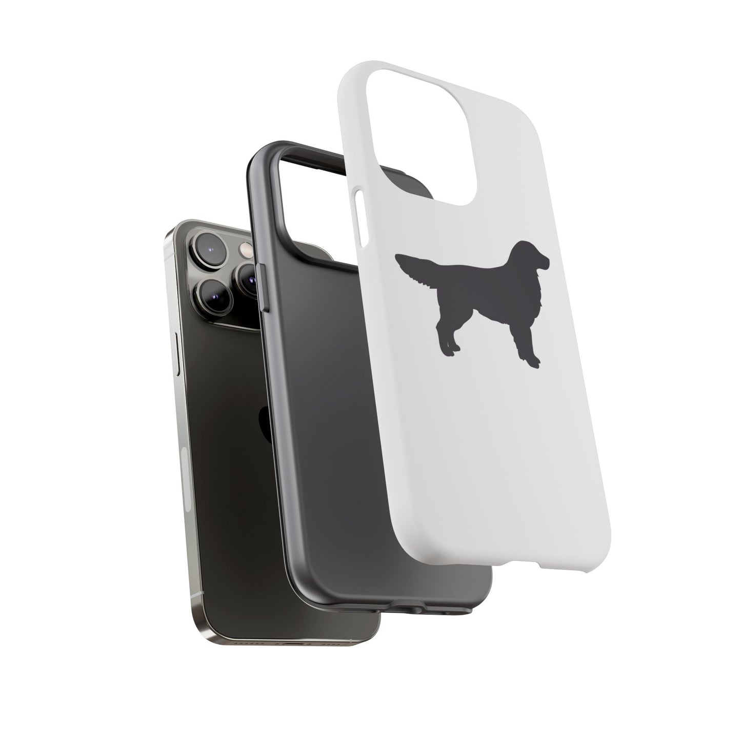 Golden Silhouette iPhone Case