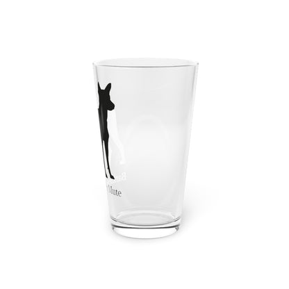 Barkless Not Mute Drinking Glass